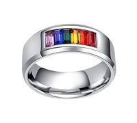 Yardenfun 1 Pezzo Colorato con Brillantini per Finger Fashion per Orgoglio Gay Design e Resistente per Amati