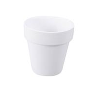 Yardenfun 10 Pezzi Vasi Terracotta Bianchi con Foro per Piante Succulente e Fioriera in Ceramica Traspirante per Interni ed Esterni per Bonsai e Decorazioni Casa