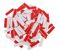 Yardenfun 100 Pezzi Fermaporta Scorrevole in Plastica Bianca Ammortizzatore Silenzioso e Limitatore di Apertura per Porte Scorrevoli da Interno, Accessori per Porte Scorrevoli per