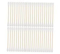 Yardenfun 100 Pezzi Tamponi con Bamboo per Pulizia Orecchie e Rimozione Trucco per Applicazioni Bellezza e Pulizia