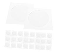 Yardenfun 100Pezzi Maniche Carta per CD Dvd Bustine Protettive per Dischi Custodia Salvaspazio per CD Facile Accesso e Protezione Graffi e Polvere