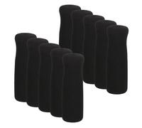 Yardenfun 10pezzi Impugnature in Spugna Antiscivolo per Stampelle Cuscinetti per Impugnatura di Bastone Copertura Sostitutiva per Impugnatura di Stampelle Manicotto Imbottito