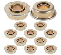 Yardenfun 12 Pezzi Cuscinetti Forcella Anteriore per Carrozzina Piastra Girevole Heavy Duty con Cuscinetto Ciotola Supporto Robusto e Scorrevole per Ruote Sedia Rotelle e Deambulatore