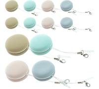 Yardenfun 12 Pezzi Salviette per Pulizia Schermi e Lenti Occhiali in Silicone e Pp, Rimuove Impronte, Leggere e Professionali, per Conservare in Borsa o Custodia Fotocamera