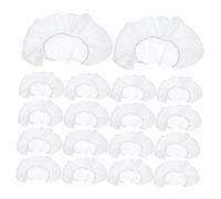 Yardenfun 150pezzi Copricuscini Monouso Forma di U in Tessuto Non Tessuto di Federe Monouso per Poggiatesta da Massaggio Copriviso Igienico per Lettini da Massaggio e Spa Accessori