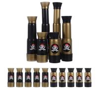 Yardenfun 16pezzi Telescopio Tubo Singolo in Telescopio Monoculare Portatile Per Decorazioni Accessori Da Pirata Piccolo Giocattolo