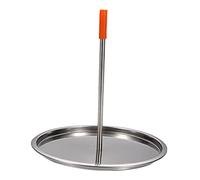 Yardenfun 1Pezzi Barbecue in Inossidabile con Vassoio Rimovibile Antiaderente per Picnic e Cottura Strumento Facile da Usare per Arrosti