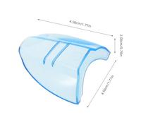 Yardenfun 2 Paia Protezioni Laterali per Occhiali in Tpu Morbido Protezione Laterale Anti-Spruzzo Accessori per Occhiali Leggeri e Pratici Compatibili la Maggior Parte delle Montature