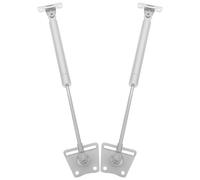 Yardenfun 2 pezzi Asta Supporto Idraulica con Molla Gas Estensibile per Sportelli Armadio Cucina e Bagno Regolabile Sicura e Stabile per Apertura Flessibile