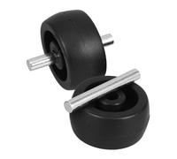 Yardenfun 2 Pezzi di Base per Ombrellone Resistente con Ruote Girevoli, Supporto per Ombrellone da Giardino in Plastica con Pesi, Accessori per Ombrelloni da Giardino