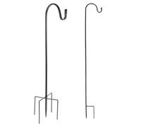 Yardenfun 2 Pezzi Gancio da Giardino in Ferro Antiruggine Supporto da Terra per Lanterna e Piante Sospese Gancio per Esterno Stile Vintage Adatto per Vasi e Luci Solari nel Cortile