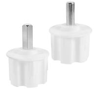 Yardenfun 2 pezzi Giunto per tubo avvolgitore per da sole - Adattatore per albero quadrato-rotondo da 70 mm - Connettore per tende da sole motorizzate - Accessori per tende da per la riparazione fai