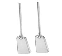 Yardenfun 2 pezzi Paletta Rinforzata per Barbecue e Piccola Paletta per Carbone e Forno Resistente e Facile da per Giardino e All Aperto