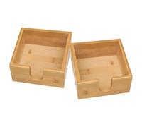 Yardenfun 2 pezzi Scatola Portafazzoletti da Contenitore per Tovaglioli per e Design Compatto e Leggero Adatta Ogni