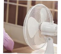 Yardenfun 2 Pezzi Testa Oscillante per Ventilatore Elettrico Accessori Sostitutivi per Asta Oscillante Testa Scuotente Riutilizzabile in Bianca Facile da Usare e Compatta Compatibile con