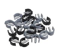 Yardenfun 20 Pezzi Accessori per cani da trekking Suggerimenti per il palo da trekking punte della canna antiscivolo