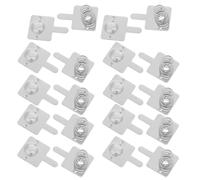 Yardenfun 20 Pezzi Contatti a Molla per Batterie Aa 20 Pezzi, Terminali Nichelati Resistenti in Acciaio per Supporti Batteria, Molle di Contatto Positive e Negative per Telecomandi e