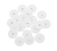 Yardenfun 20 Pezzi Ganci Adesivi da Soffitto Rotondi Trasparenti Rimovibili per Appendere Decorazioni e Piante Fissaggio Fort Forare Danni per Soffitti Ed Esterni