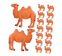 Yardenfun 20 Pezzi Miniature Camel Figurines Realistic PVC Animal Statues For Home And Fairy Garden Decor Educational Desert Wildlife Ornaments