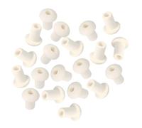 Yardenfun 20 Pezzi Supporti in Ceramica per Lampade a Olio Porta Fiammifero Resistente e Pratico per Casa Scuola e Laboratorio Accessori per Lampade a Olio Senza Fiammifero Inclusi