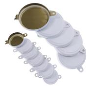 Yardenfun 20 set Tappi di Chiusura per Contenitori in Ferro Sigilli Impermeabili per Fusti Olio da Coperture Resistenti e Facili da Installare Ricambio per Tappi Contenitore Olio