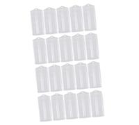 Yardenfun 20pezzi Scatola Trasparente in Plastica Per Custodia Cinturini Orologio Organizer Portatile e Riciclabile Per Casa e Viaggio Design Semplice e Resistente