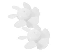 Yardenfun 2pezzi Palette Per Ventilatore Di Scarico Per Bagno e Cucina Ricambi Per Vent Fan Leggeri e Resistenti Facili Da Installare Adatti Per Camper e Uffici