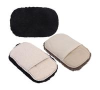 Yardenfun 3 pezzi Guanti in Pelliccia per Lucidare Scarpe Guanti Spessi e Grandi per Pulizia e Lucidatura di Scarpe Giacche e Borse Protezione Mani e Rimozione Macchie Colore Colore Casuale