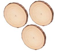 Yardenfun 3 pezzi Pietre Da Giardino e Spessore Stepping Stones Esterni in Legno per Passerella e Decorazione Giardino Eleganti e Resistenti per Sentieri e Aree Esterne