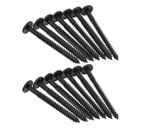 Yardenfun 36 Pezzi Viti in Plastica per Fissaggio Persiane Esterno Perni di Sostituzione per Lamelle Kit Riparazione Finestre con Ancoraggi Resistenti e Compatibilità