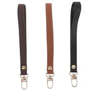 Yardenfun 3pezzi Portachiavi da Cinturino Include Serratura per Portafoglio e Pochette Accessorio Fai da Te per Trasformare Borsa in
