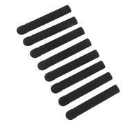 Yardenfun 4 Paia Auricolari Anti-slip per gli occhiali protezioni per le orecchie degli occhiali Ossalti dei Suggerimenti per il tempio impugnature per in silicone Black