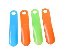 Yardenfun 4 pezzi Calzascarpe in Plastica con Pratici e Resistenti per e per Anziani e Incinte