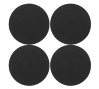 Yardenfun 4 pezzi Cuscinetti Isolanti Antivibrazione Rotondi in Spugna Assorbente Rumore per Ventilatori da Tavolo Pad Smorzatori Vibrazioni per Ufficio e Casa Facili da Pulire e Installare