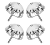 Yardenfun 4 Pezzi Filtro per Scarico Orinatoio in Acciaio Inossidabile Tappo per Orinatoio da Pavimento Anti-Intasamento Copertura per Filtro da Bagno Commerciale Accessorio per Ambienti