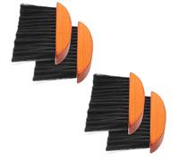 Yardenfun 4 Pezzi Strumenti per Il pozzo del Fuoco Piccola Scopa Spazzola per spolverare Pulizia Domestica Coffee