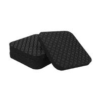 Yardenfun 4 Tappetini Ammortizzatori Antivibranti per Tapis, Tappetini Antiscivolo in Silicone 10x10x1 Cm, Protezione Silenziosa per Attrezzi Fitness e Pavimenti