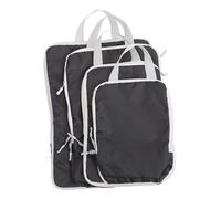 Yardenfun 4pezzi Borse Di Compressione Da Viaggio Organizer Per Valigie Sacchetti Di Imballaggio Leggeri Chiusura Cerniera Adatti Per Lavoro Vacanze e Campeggio