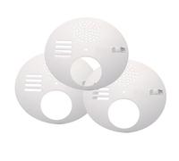 Yardenfun 5 Pezzi Riduttore Ingresso Ventilazione in Acciaio Inox 12,5 CM per Arnia Api Dispositivo di Fuga Angolare