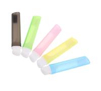 Yardenfun 5 pezzi Spazzolini Compatti con Setole Morbide per Viaggi e Soggiorni Hotel Colori Vivaci e Design Pieghevole