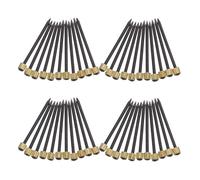 Yardenfun 50 Pezzi Kit Chiodi per Appendere Quadri con Testa in Rame Nera Unghie da Parete per Cornici Ganci per Quadri con Scatola Portaoggetti per Organizzazione Efficiente e Fissaggio