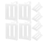 Yardenfun 8 pezzi Divisori Regolabili per Frigorifero Separatore Multiuso per Porta Laterale Organizer Salvaspazio per Bottiglie e Alimenti Facile Installazione Senza Attrezzi Adatto Cucina