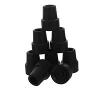 Yardenfun 8 Pezzi Gommini Antiscivolo per Bastone da Passeggio Copripiedi in Gomma Morbida per Stampelle Tappi Protettivi Resistenti per Anziani e Recupero