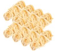 Yardenfun Accendifuoco a Carbone Portatile 8 Pezzi per Barbecue e Campeggio Esterno, Pellet di Legno Leggero e Compatto per Accensione Rapida del Fuoco All'aperto