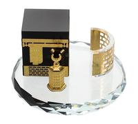 Yardenfun Architettura Islamica in Cristallo Trasparente Souvenir Arabia Saudita Miniatura Moschea Sacra Decorazione Ramadan e Eid Mubarak per Casa e Ufficio