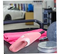 Yardenfun Aspirapolvere Portatile USB Ricaricabile per Auto Mini Handheld Dual Use Wet Dry Leggero e Compatto per R Rosa
