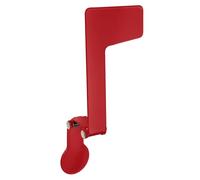 Yardenfun Bandiera per Cassetta Postale in Acciaio Inox Pieghevole, Sostituzione Resistente Rossa per Cassette in Legno, Metallo e Pietra, Accessorio Esterno per Montaggio a Parete e Palo,