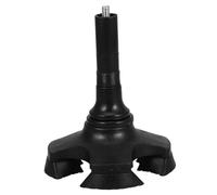 Yardenfun Base Stabile per Bastone Passeggio per Anziani Estremità Antiscivolo e Resistente in Plastica e Lega di Alluminio come Accessorio per Camminare Sicuro e Duraturo