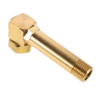 Yardenfun Brass Garden Hose Reel Swivel Adapter To Ght Heavy-duty Replacement Elbow Connector For Multi-angle Watering Compatible With Hose Reel Fittings And Pipes