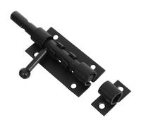 Yardenfun Bullone in acciaio inossidabile Scivola serrature per bulloni per porte serratura a scrocco in acciaio inox serratura sicurezza della porta serrature delle porte Nero